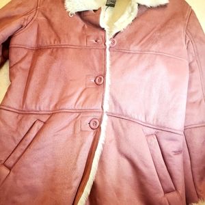 Faux Shearling Coat Teenager